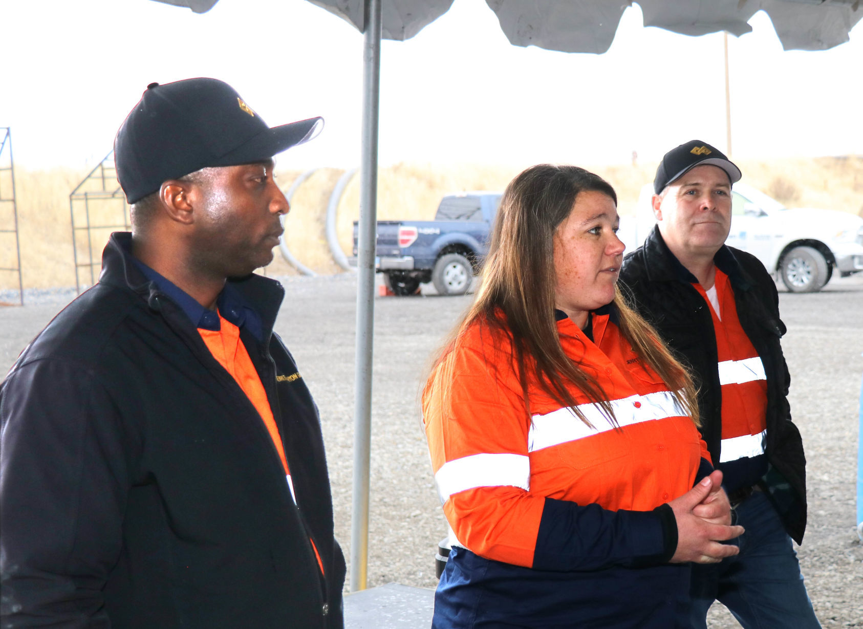 Jerritt Canyon water treatment plant - Jones thanks crowd